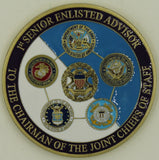 Sergeant Major William Gainey 1st Senior Enlisted Adviser Chairman Joint Chiefs of Staff Challenge Coin