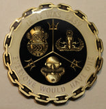 Naval Diving and Salvage Training Center  Panama City, FL Navy Diver Challenge Coin