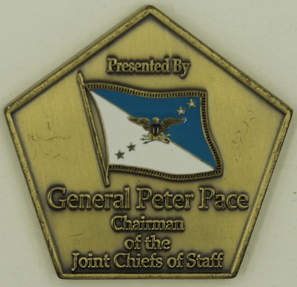 Chairman of the Joint Chiefs of Staff General Peter Pace Challenge Coin