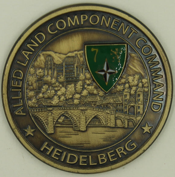 Lt. Gen Roland Kather Allied Land Component Command Heidelberg Challenge Coin