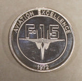 F-15 Eagle Aircraft 30 Years Superiority ser#042 Silver Air Force Challenge Coin