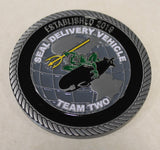 SEAL   Sub Delivery Vehicle  Team Two / SDVT-2 1993-2008 Re-Activated 2019 Navy Challenge Coin