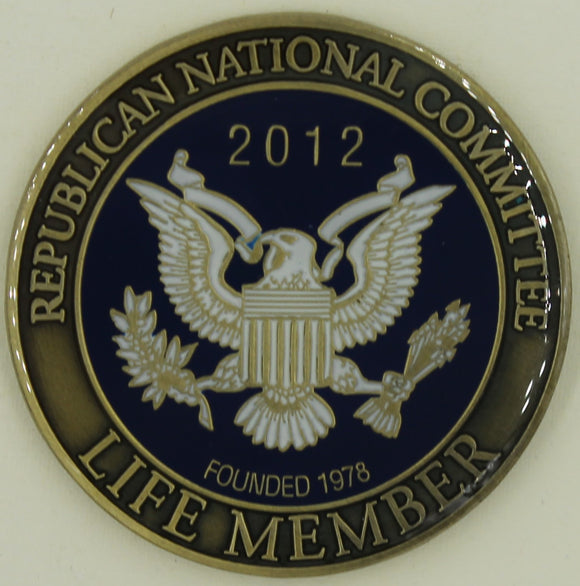 Republican National Committee Chairman Rainee Priebus Challenge Coin