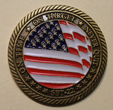 Naval Special Warfare Group 4 / Four Special Boat Team 22 SBT-22 Never Quit SEAL Navy Challenge Coin