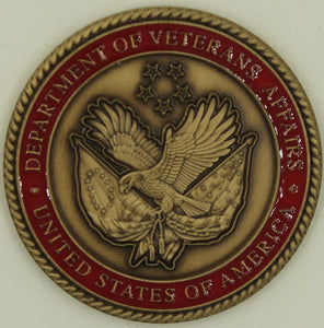 Deputy Secretary of Veteran Affairs Gordon Mansfield Challenge Coin