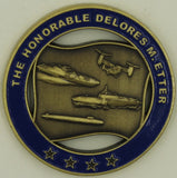 Honorable Delores Etter Assistant Secretary of the Navy Challenge Coin