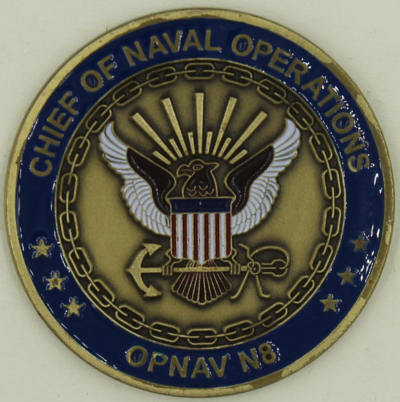 Vice Admiral Jonathan Greenert Chief of Naval Operations Challenge Coin
