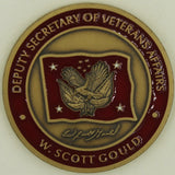Deputy Secretary of Veteran Affairs W Scott Gould Challenge Coin