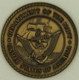 Honorable Richard Danzig 71st Secretary of the Navy Challenge Coin