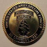 Special Forces Airborne Green Berets Afghanistan Commando Camp Army Challenge Coin