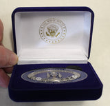 President Donald Trump and Vice President Mike Pence Serialized COVID Task Force Challenge Coin