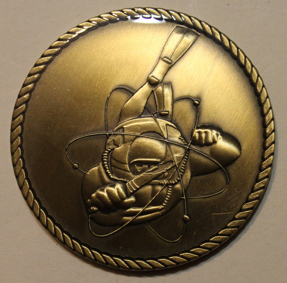 Expolsive Ordnance Disposal EOD Kings Bay, GA Detachment DET Diver / Dive Navy Challenge Coin