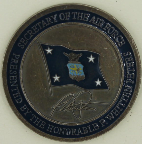 Secretary of the Air Force Whitten Peters Challenge Coin