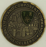 General David McKiernan Allied Land Component Command Heidelberg Challenge Coin