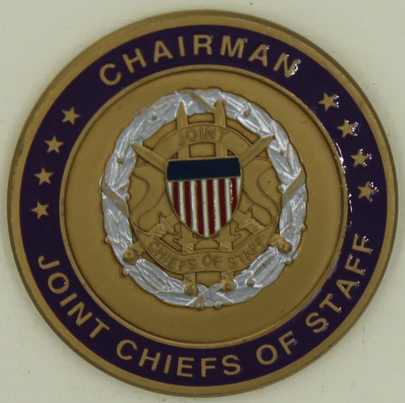 Chairman Joint Chiefs of Staff Richard B Meyers Challenge Coin