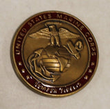 Marine Corps Association Red Enamel Version Challenge Coin