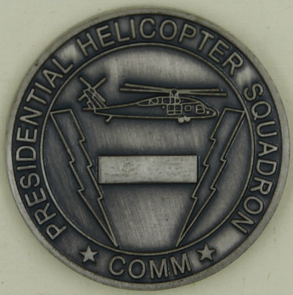 Presidential Helicopter Sq Communications Comm Marine One HMX-1 Challenge Coin