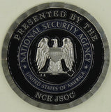 Joint Special Operations Command JSOC Tier-1 NSA/CSS Representative NCR Challenge Coin