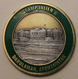 Camp Julien Darulaman Afghanistan COIN Counterinsurgency Academy Military Challenge Coin