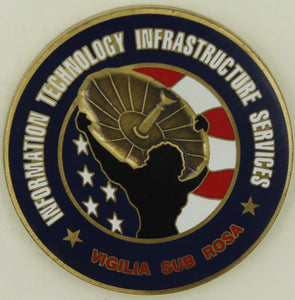 Security Agency NSA Information Infrastructure Services Challenge Coin