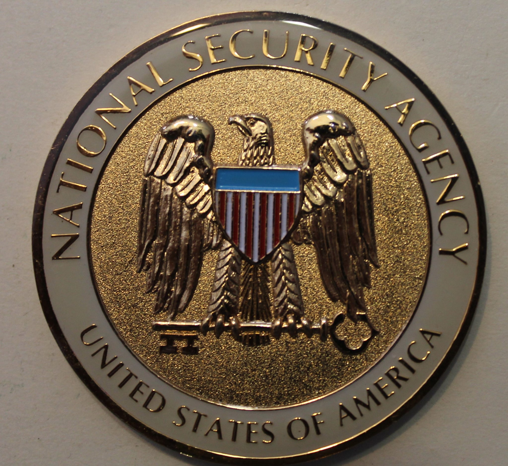 National Security Agency NSA Installion and Logistics Challenge Coin –  Rolyat Military Collectibles
