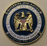 National Security Agency NSA 60th Anniverssary 1952-2012 Challenge Coin