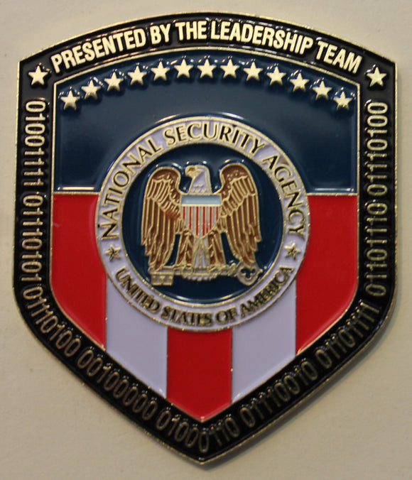 National Security Agency NSA Afghanistan Leadership Team Challenge Coin