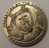 Commander Alaskan Mission Operations Center AMOC National Security Agency / NSA Challenge Coin