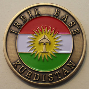 Central Intelligence Agency CIA Irbil / Erbil Base Station Kurdistan / Kurds Challenge Coin