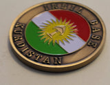 Central Intelligence Agency CIA Irbil / Erbil Base Station Kurdistan / Kurds Challenge Coin