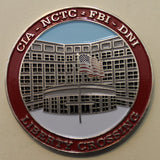 Centrial Intelligence Agency CIA Security Protective Service NCTC * FBI * DNI Liberty Crossing Challenge Coin