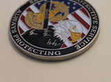 Centrial Intelligence Agency CIA Security Protective Service NCTC * FBI * DNI Liberty Crossing Challenge Coin