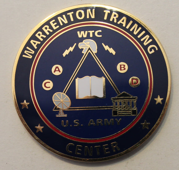 Central Intelligene Agency CIA Warrenton Training Center WTC Army Challenge Coin