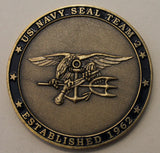 SEAL Team 2 / Two Established/Est 1962 Navy Challenge Coin