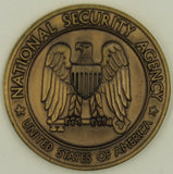 National Security Agency NSA Cryptographic Key Code Challenge Coin