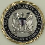 National Security Agency NSA Target Focused Solutions Challenge Coin