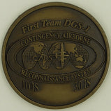 10th & 30th Intel Sq 1st Team DGS-1 U2 Dragon Lady Contingency Airborne Recon Challenge Coin