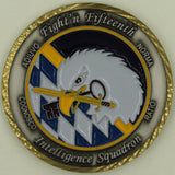 15th Intelligence Sq Commander's Air Force Challenge Coin
