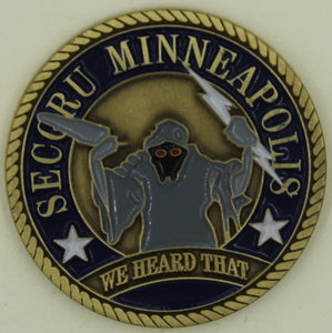 SECGRU Minneapolis Naval Reserve Security Group Command Challenge Coin
