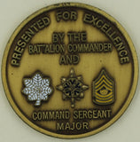 206th Military Intelligence Battalion Ft. Gordon Georgia Challenge Coin
