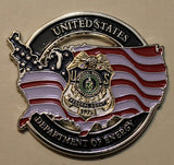 Department of Energy/National Nuclear Security Administration's Office of Secure Transportation (OST) Challenge Coin
