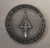 Delta Force Combat Application Group Support Squadron 77 Army Special Forces Tier-1 Challenge Coin