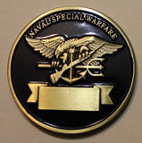 Naval Special Warfare SEAL Team 2 / Two Small Navy Challenge Coin