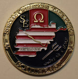 Omega Operations Afghanistan / Navy SEALs / Special Operations Task Force Commander's Challenge Coin