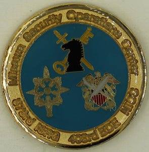 Misawa Security Operations Center MSOC 2006 Annual Awards Challenge Coin
