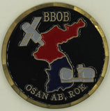 18th Intelligence Squadron Detachment #2 BBOB Osan Air Base Korea Challenge Coin
