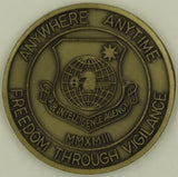 Air Intelligence Agency AIA Bronze Challenge Coin