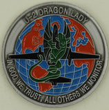 Dragon Lady U2 Spy Aircraft If You Ain't Blackcat You Ain't Shit Challenge Coin