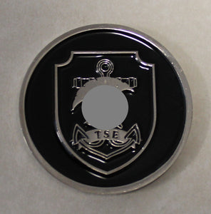 INFORMATION:  Naval Special Warfare DEVGRU SEAL Team Six/6  White Squadron Intelligence Tactical Support Element Navy Challenge Coin
