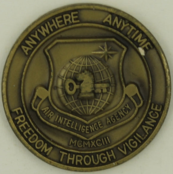 301st Intelligence Squadron Air Intelligence Agency AIA Challenge Coin